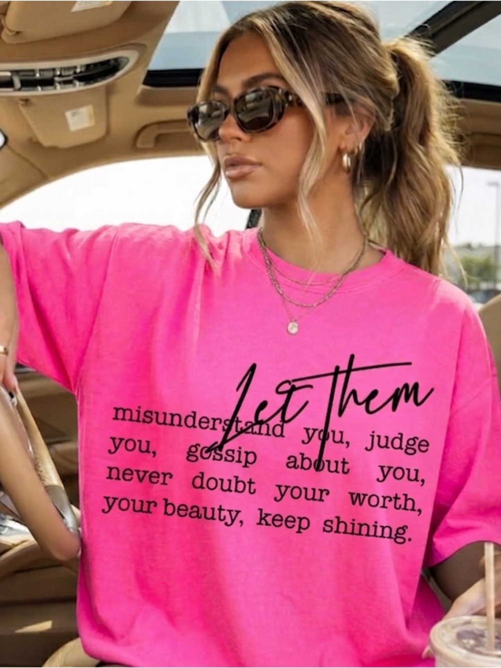 Let Them Graphic Tee